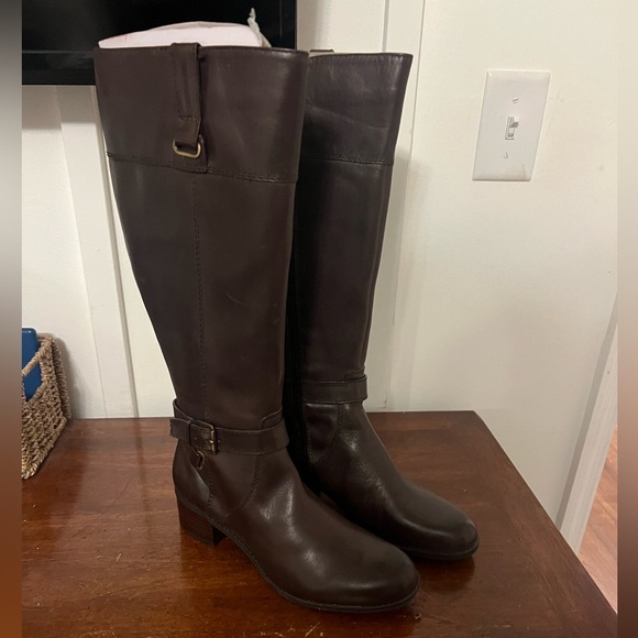 Bandolino Dark Brown Over the Knee Boots size 8.5M - Picture 2 of 7